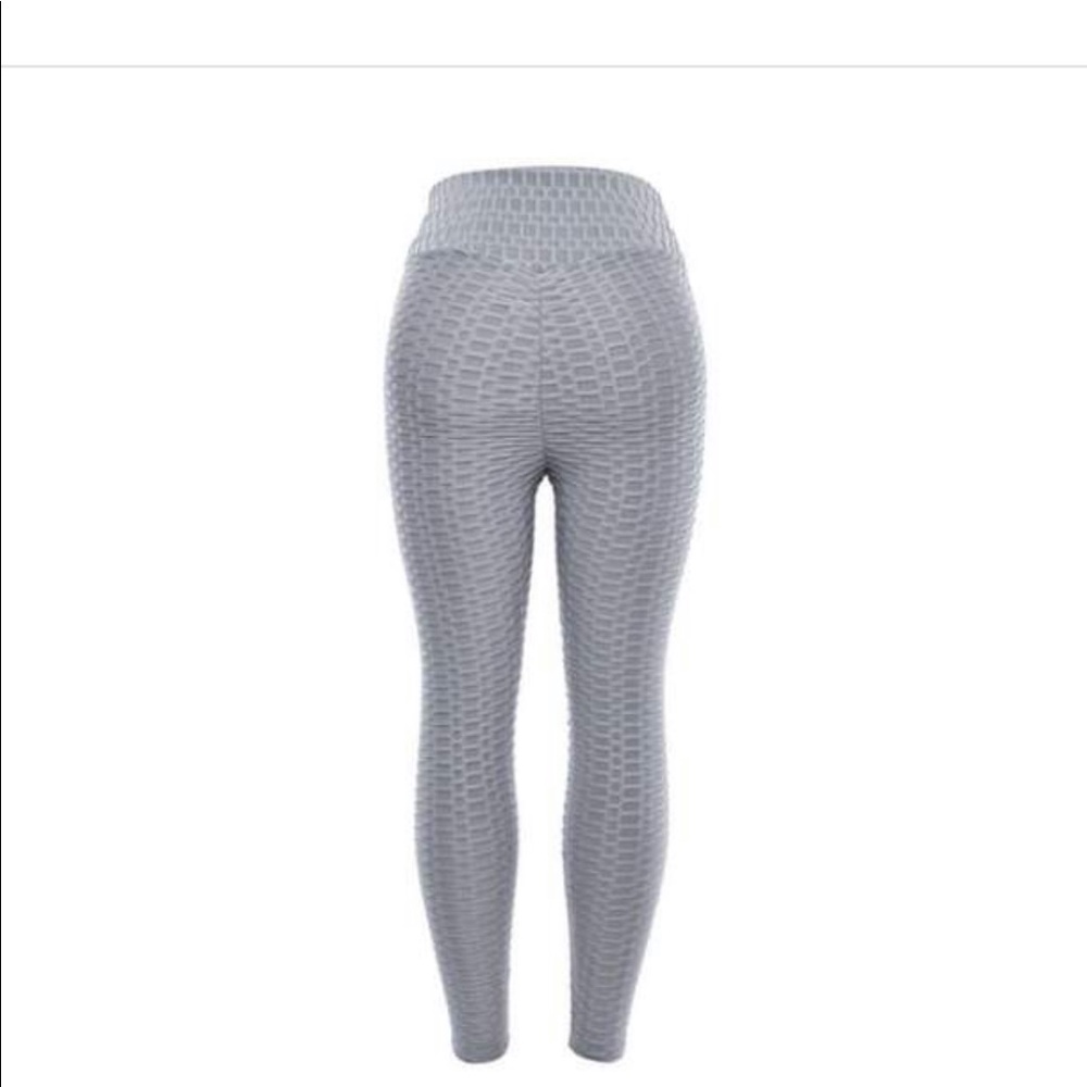 High waisted honeycomb leggings
